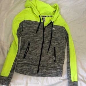 VS PINK Zip Up Sweater